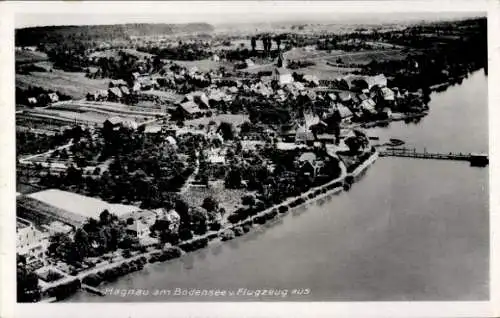 Ak Hagnau am Bodensee, Fliegeraufnahme