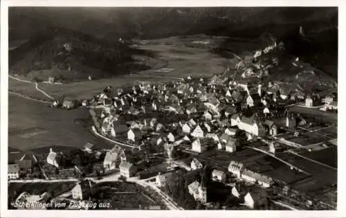 Ak Schelklingen Schwäbische Alb, Fliegeraufnahme