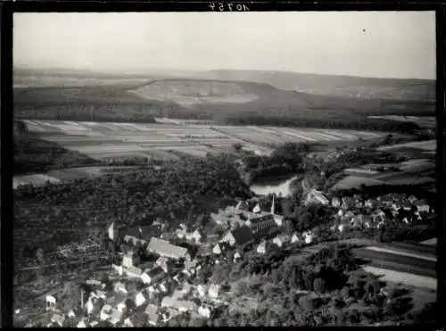 Foto Maulbronn im Enzkreis Baden Württemberg, Totalansicht, Fliegeraufnahme