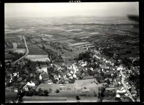 Foto Gemmingen, Totalansicht, Fliegeraufnahme