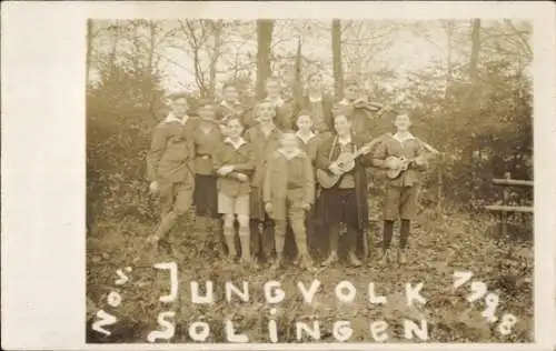Foto Ak Solingen im Bergischen Land, Jungvolk 1928