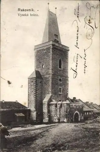Ak Rakovnik Rakonitz Mittelböhmen, Vysoka brana