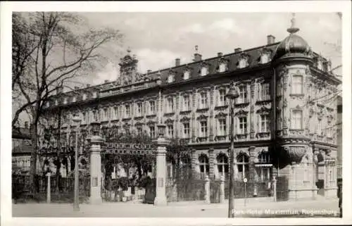 Ak Regensburg an der Donau Oberpfalz, Park Hotel Maximilian