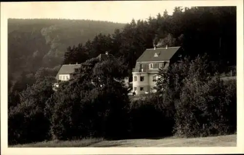 Ak Altenberg im Erzgebirge, Haus am Wald