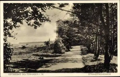 Ak Ostseebad Boltenhagen, Strandpromenade