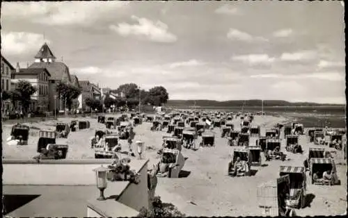 Ak Ostseebad Niendorf Timmendorfer Strand, Strandleben