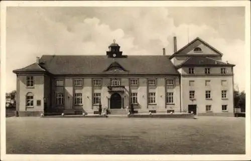 Ak Neugersdorf in der Lausitz, Turnverein Neugersdorf, Turnhalle