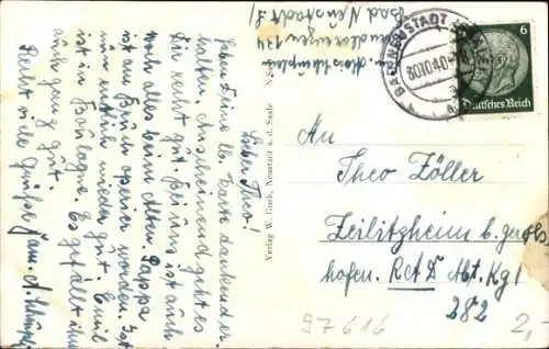 Ak Bad Neustadt an der Saale Unterfranken, Hohn Tor