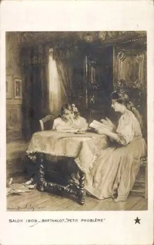 Künstler Ak Barthalot, Petit Probleme