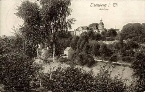 Ak Eisenberg in Thüringen, Schloss