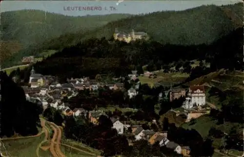 Ak Leutenberg Thüringen, Gesamtansicht