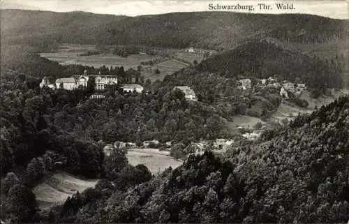 Ak Schwarzburg in Thüringen, Panorama