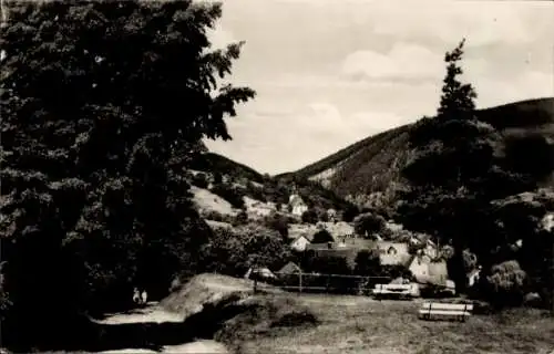 Ak Döschnitz in Thüringen, Panorama