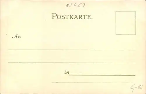 Künstler Litho Deuchert, H., Grainau in Oberbayern, Eibsee, Gebirge