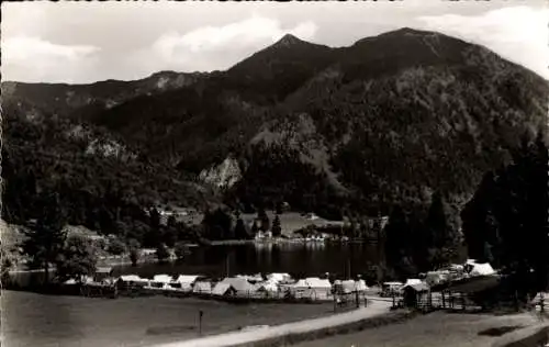 Ak Walchensee Kochel am See, Campingplatz am Walchensee