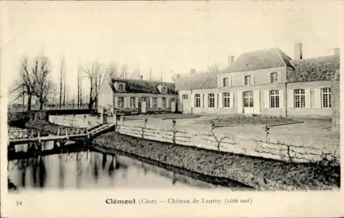 Ak Clémont Cher, Chateau de Lauroy, cote sud