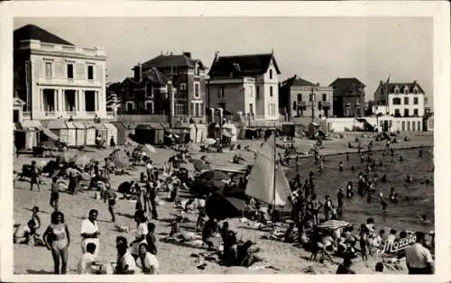 Ak Le Croisic Loire Atlantique, Plage de Port-Lin