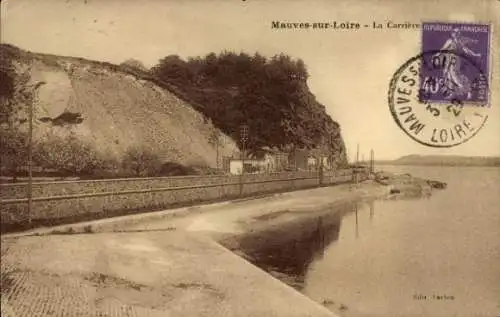 Ak Mauves sur Loire Loire-Atlantique, La Carriere