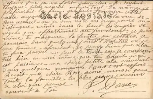 Ak Vienne Isère, Pensionnat de Bon-Acceuil