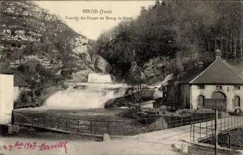 Ak Sirod Jura, Cascade des Forges au Bourg de Sirod