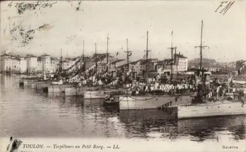 Ak Toulon Var, Torpilleurs au Petit Rang