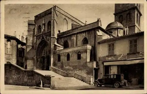 Ak Avignon Vaucluse, Eglise Saint-Agricol