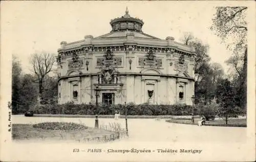 Ak Paris VIIIe Élysée, Theater Marigny