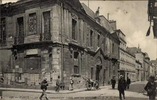 Ak Paris III Marais, Carnavalet-Museum