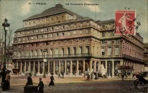 Ak Bourse de Paris II, Comedie Francaise