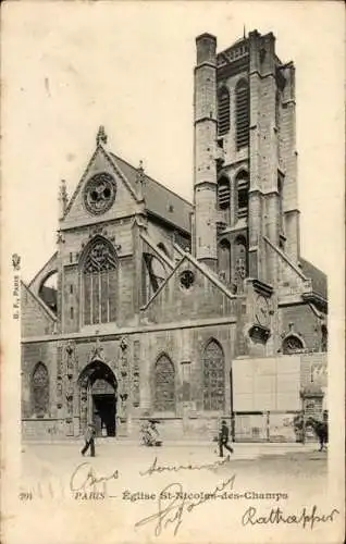 Ak Paris III, Kirche St Nicolas des Champs