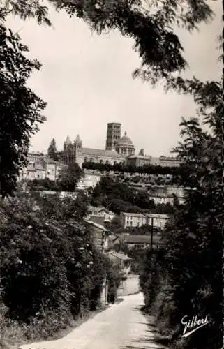 Ak Angoulême Charente, Quartier Saint Pierre
