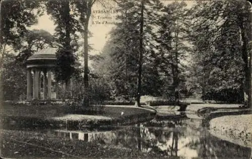 Ak Versailles Yvelines, Petit Trianon, Pavillon