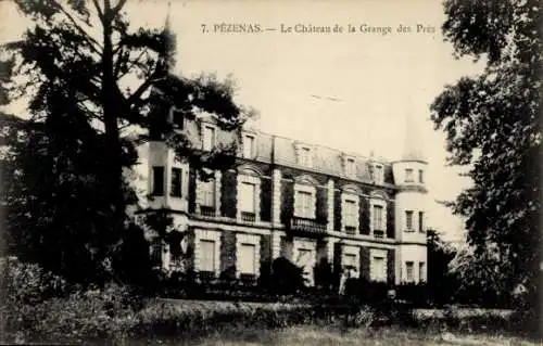 Ak Pézenas Hérault, Le Chateau de la Grange des Pres