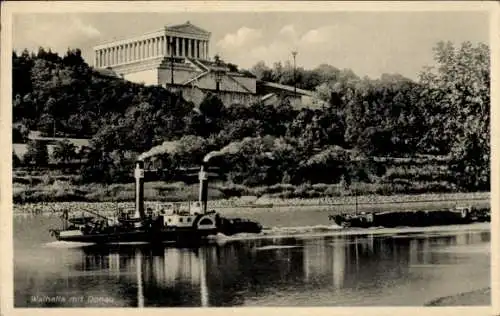 Ak Donaustauf in der Oberpfalz, Walhalla