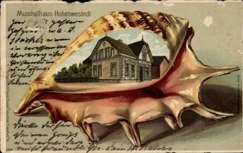 Ak Hohenwestedt in Holstein, Muschelhaus