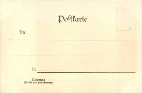 Künstler Litho Gemeinde Chiemsee Oberbayern, Boote, Landschaftspanorama