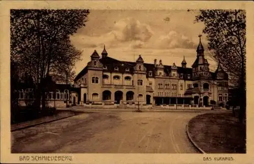 Ak Bad Schmiedeberg in der Dübener Heide, Kurhaus