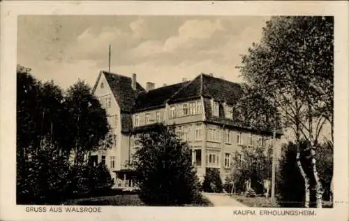 Ak Walsrode im Heidekreis, Kaufmanns-Erholungsheim