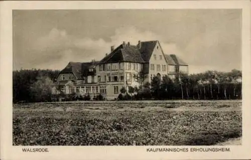 Ak Walsrode in der Lüneburger Heide, Kaufmännisches Erholungsheim