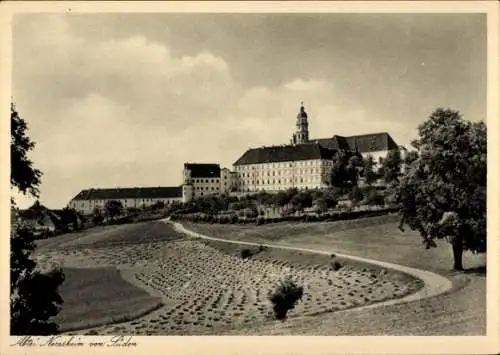 Ak Neresheim in Württemberg, Abtei, Südseite