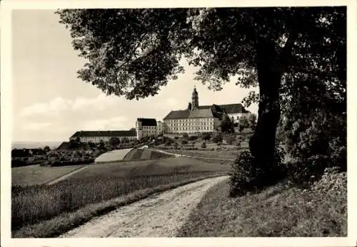 Ak Neresheim in Württemberg, Abtei, Südseite