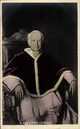 Ak Papst Leon XIII., Porträt