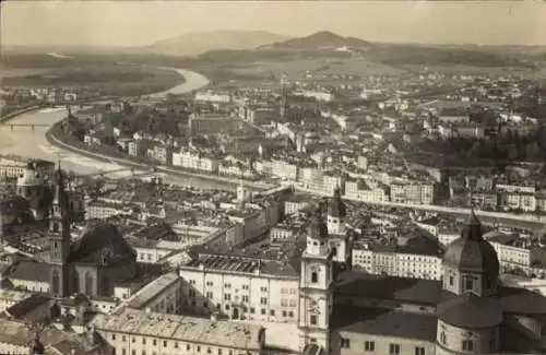 Ak Salzburg in Österreich, Gesamtansicht, Festung