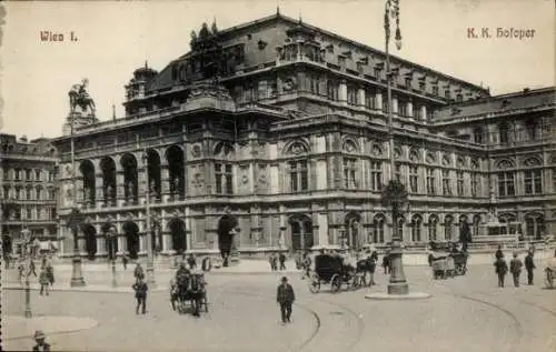 Ak Wien 1 Innere Stadt, Hofoper