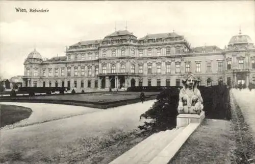 Ak Wien 3 Landstraße, Schloss Belvedere