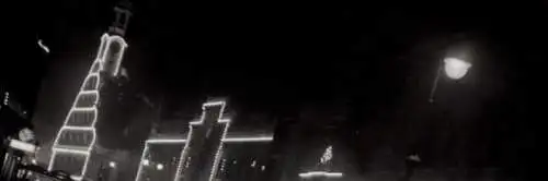 Ak Zwickau in Sachsen, Straße, Nachtbeleuchtung