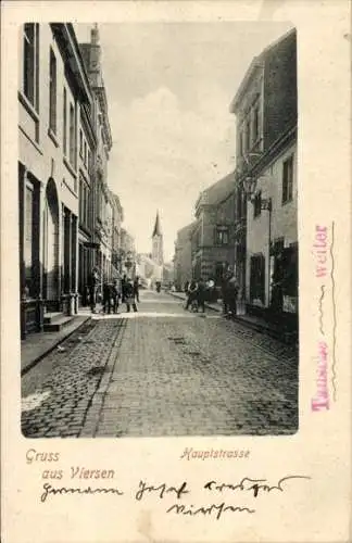 Ak Viersen in Nordrhein Westfalen, Hauptstraße