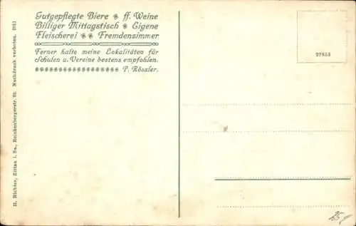 Ak Waltersdorf Großschönau in der Oberlausitz, Restaurant Stadt Wien