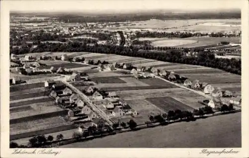 Ak Zehdenick in Brandenburg, Fliegeraufnahme