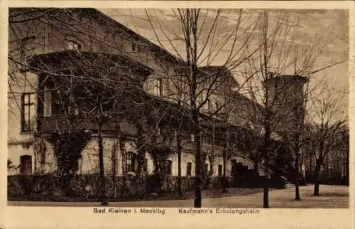 Ak Bad Kleinen in Mecklenburg, Kaufmann´s Erholungsheim